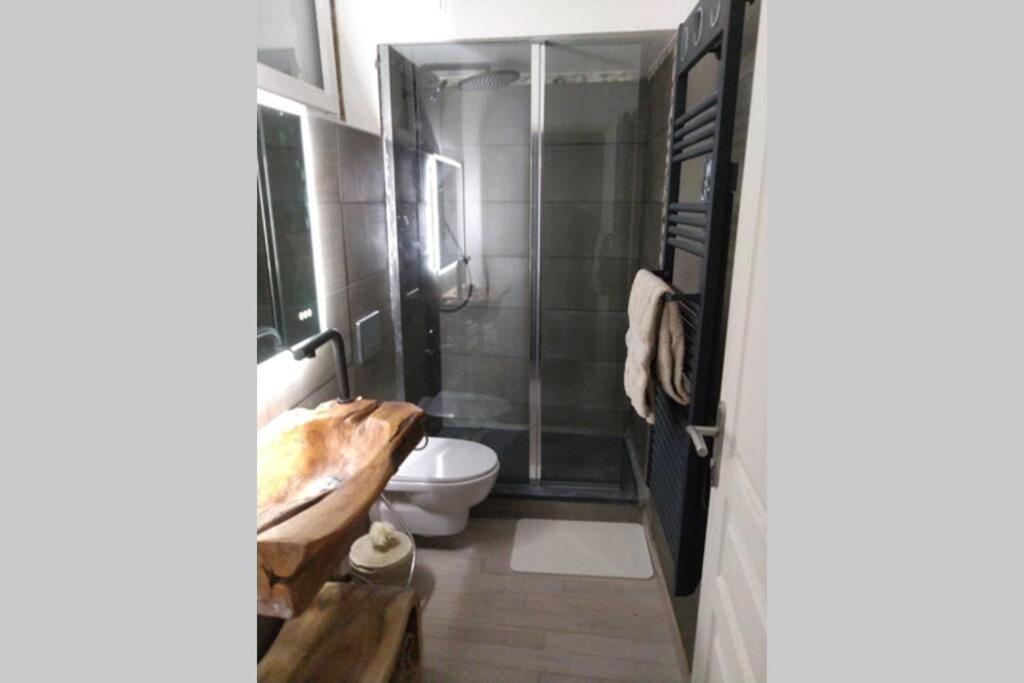 Chaleureux Petit Appartement De 4 Couchages Saint-Etienne-de-Tinee Luaran gambar